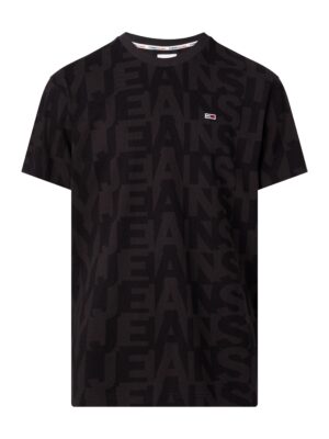 Tommy Jeans T-Shirt - TJM RLXD AOP TEE black
