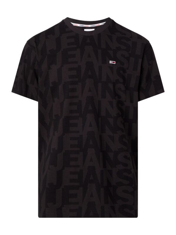 Tommy Jeans T-Shirt - TJM RLXD AOP TEE black