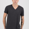 Tommy Jeans T-Shirt - TOMMY HILFIGER TJM ORIGINAL TRIBLEND V NECK TEE black