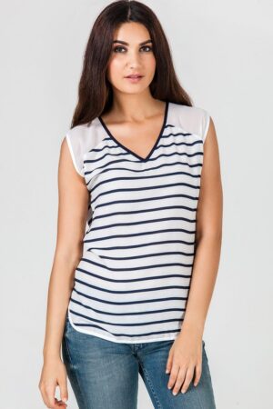 Tommy Jeans T-shirt - Mix top n/s 02 white