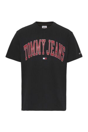 Tommy Jeans T-shirt - TJM CLASSIC COLLEGIA black