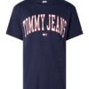 Tommy Jeans T-shirt - TJM CLASSIC COLLEGIA blue