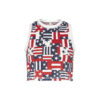 Tommy Jeans T-shirt - TJW AOP TANK patterned