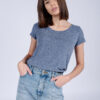 Tommy Jeans T-shirt - TJW ORIGINAL TRIBLEND TEE blue