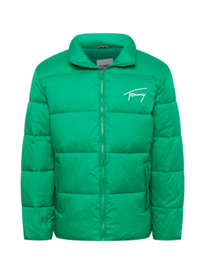 Tommy Jeans Téli dzseki  fűzöld / fehér-Hungary