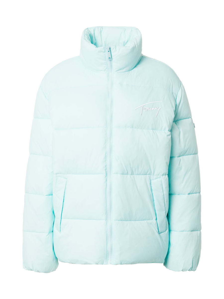 Tommy Jeans Téli dzseki  vízszín / fehér-Hungary