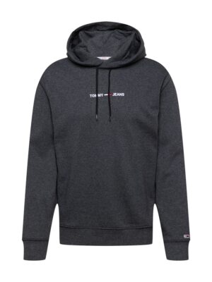 Tommy Jeans Tréning póló 'Essential'  piros / fekete melír / fehér-hu