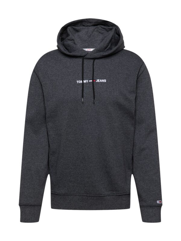 Tommy Jeans Tréning póló 'Essential'  piros / fekete melír / fehér-hu
