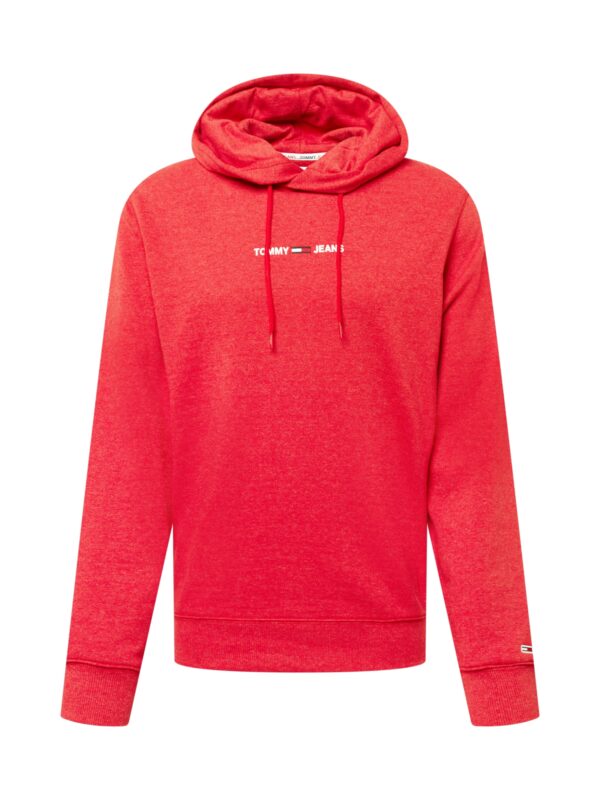 Tommy Jeans Tréning póló 'Essential'  sötétkék / vörösáfonya / fehér-hu