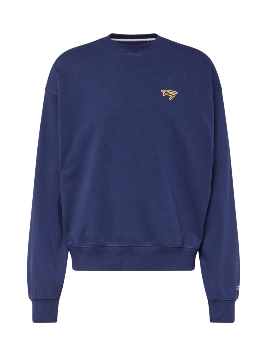 Tommy Jeans Tréning póló  tengerészkék / arany / fekete-Ár
