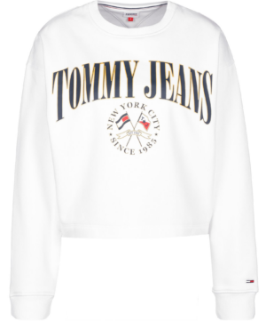 Tommy Jeans Tréning póló  tengerészkék / méz / sötétvörös / fehér-Hungary