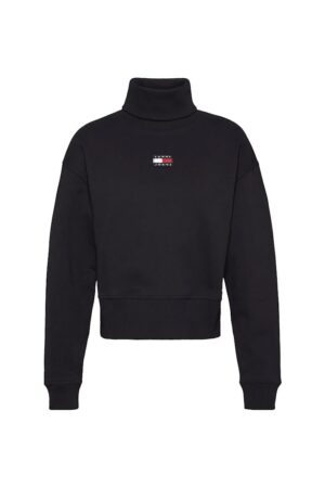 Tommy Jeans Turtleneck - TJW BXY BADGE TURTLE black Tommy Jeans Turtleneck - TJW BXY BADGE TURTLE black