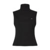 Tommy Jeans Turtleneck - TJW SLIM TURTLE NECK SLEEVLESS black