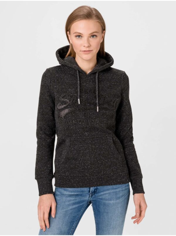 Tonal Embossed Sweatshirt SuperDry - Women Tonal Embossed Sweatshirt SuperDry - Women