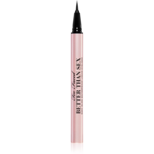 Too Faced Better Than Sex Easy Glide Waterproof Liquid Eyeliner tartós szemfilc árnyalat Black 6 ml-Ár