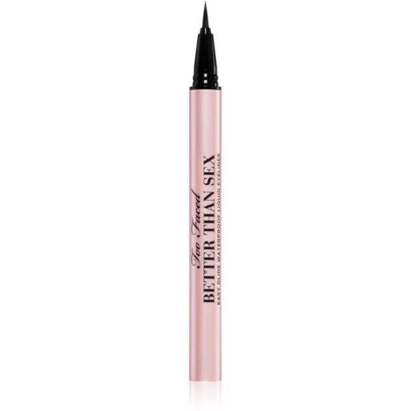 Too Faced Better Than Sex Easy Glide Waterproof Liquid Eyeliner tartós szemfilc árnyalat Black 6 ml-Ár