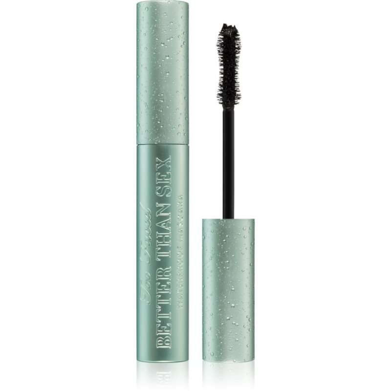 Too Faced Better Than Sex Waterproof Mascara vizálló szempillaspirál a dús pillákért 8 ml-Ár