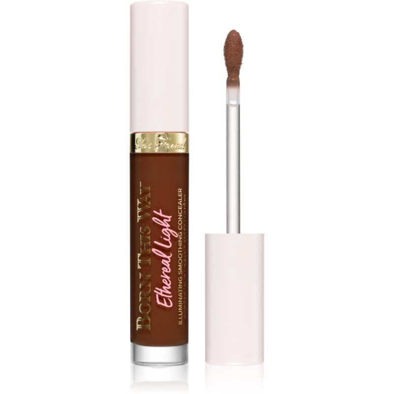 Too Faced Born This Way Ethereal Light Illuminating Smoothing Concealer élénkítő korrektor hidratáló hatással árnyalat Espresso 5 ml-Ár
