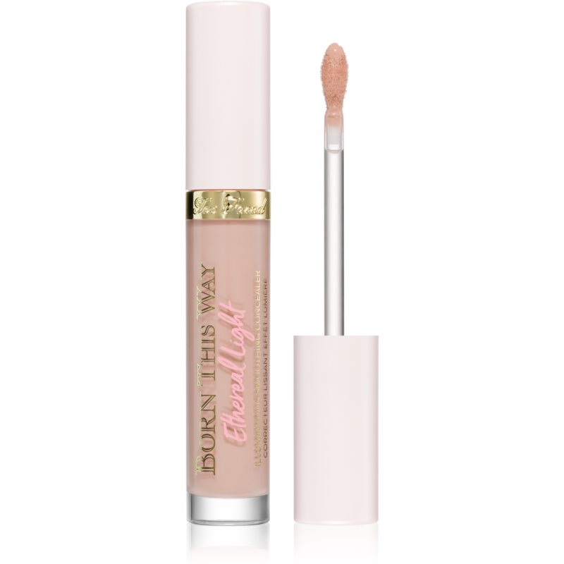 Too Faced Born This Way Ethereal Light Illuminating Smoothing Concealer élénkítő korrektor hidratáló hatással árnyalat Oatmeal 5 ml-Ár