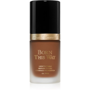 Too Faced Born This Way Flawless Coverage Natural Finish Foundation fedő hatású alapozó természetes hatásért árnyalat Hazelnut 30 ml-Ár