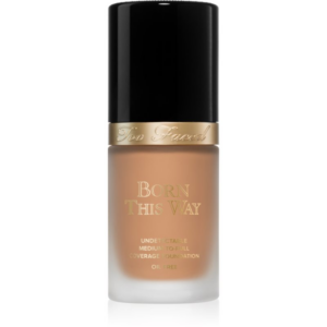 Too Faced Born This Way Flawless Coverage Natural Finish Foundation fedő hatású alapozó természetes hatásért árnyalat Natural Beige 30 ml-Ár