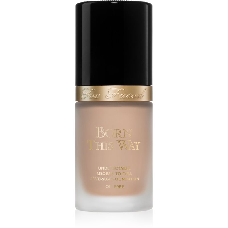 Too Faced Born This Way Flawless Coverage Natural Finish Foundation fedő hatású alapozó természetes hatásért árnyalat Pearl 30 ml-Ár