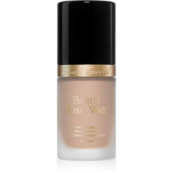 Too Faced Born This Way Flawless Coverage Natural Finish Foundation fedő hatású alapozó természetes hatásért árnyalat Snow 30 ml-Ár