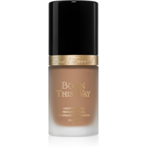 Too Faced Born This Way Flawless Coverage Natural Finish Foundation fedő hatású alapozó természetes hatásért árnyalat Warm Beige 30 ml-Ár