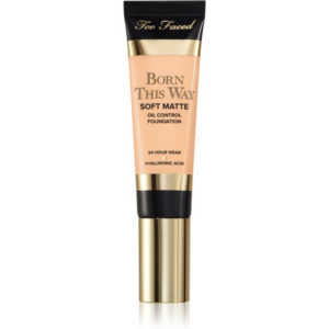Too Faced Born This Way Soft Matte Foundation mattító make-up árnyalat Almond 30 ml-Ár