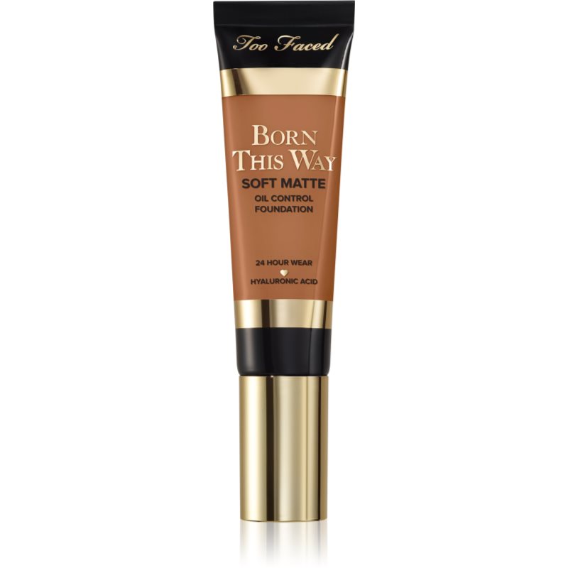 Too Faced Born This Way Soft Matte Foundation mattító make-up árnyalat Caramel 30 ml-Ár