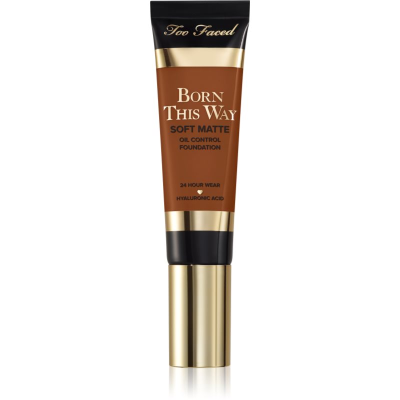 Too Faced Born This Way Soft Matte Foundation mattító make-up árnyalat Chai 30 ml-Ár