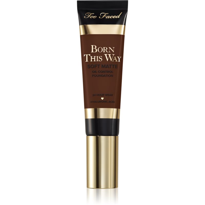 Too Faced Born This Way Soft Matte Foundation mattító make-up árnyalat Ganache 30 ml-Ár