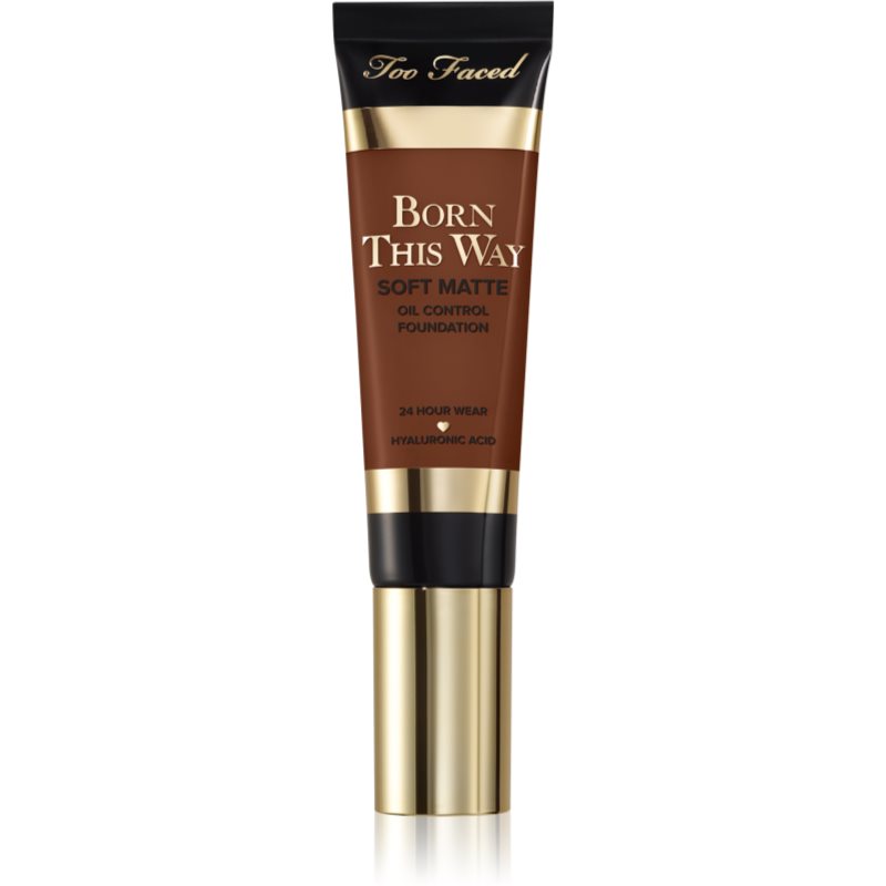 Too Faced Born This Way Soft Matte Foundation mattító make-up árnyalat Hazelnut 30 ml-Ár