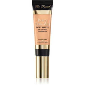 Too Faced Born This Way Soft Matte Foundation mattító make-up árnyalat Porcelain 30 ml-Ár