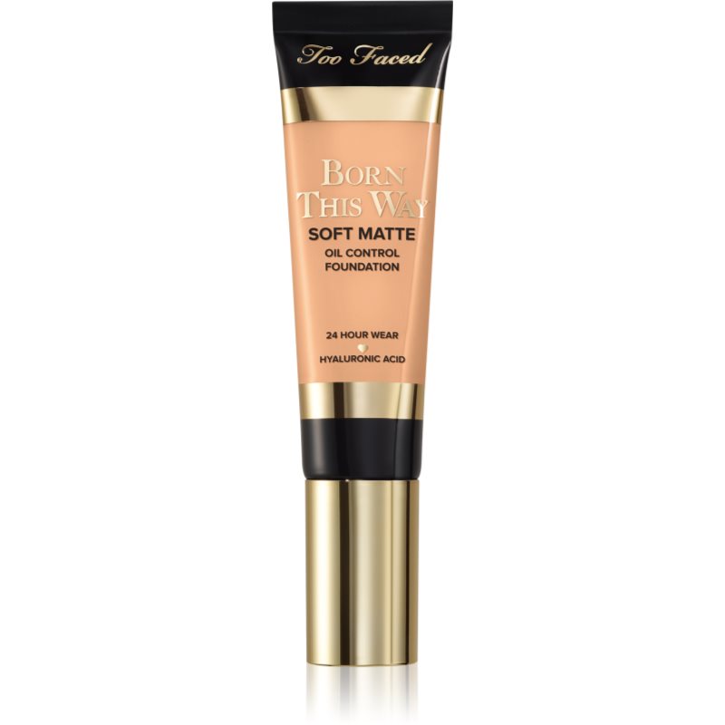 Too Faced Born This Way Soft Matte Foundation mattító make-up árnyalat Porcelain 30 ml-Ár