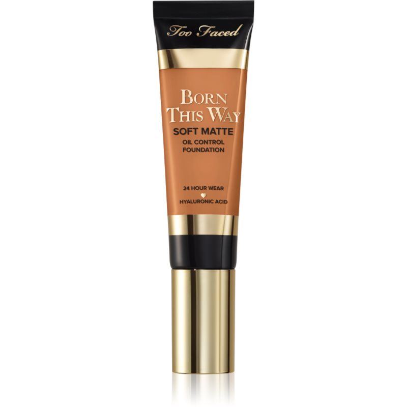 Too Faced Born This Way Soft Matte Foundation mattító make-up árnyalat Praline 30 ml-Ár