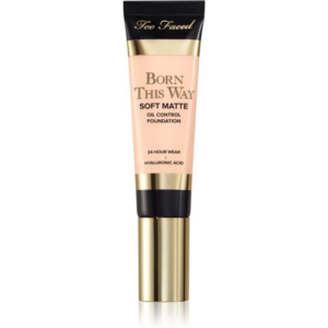 Too Faced Born This Way Soft Matte Foundation mattító make-up árnyalat Snow 30 ml-Ár