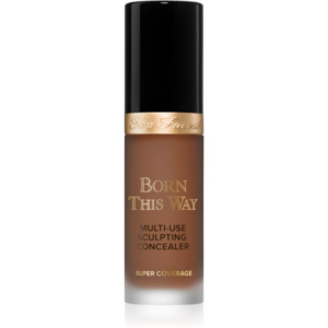 Too Faced Born This Way Super Coverage Multi-Use Concealer tartós korrektor a teljes fedésre árnyalat Cocoa 13