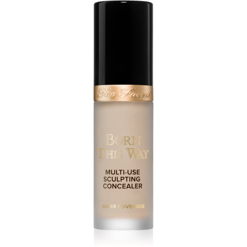 Too Faced Born This Way Super Coverage Multi-Use Concealer tartós korrektor a teljes fedésre árnyalat Snow 13
