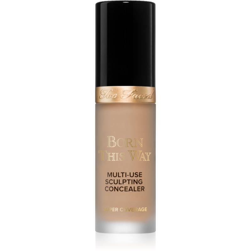 Too Faced Born This Way Super Coverage Multi-Use Concealer tartós korrektor a teljes fedésre árnyalat Warm Beige 13
