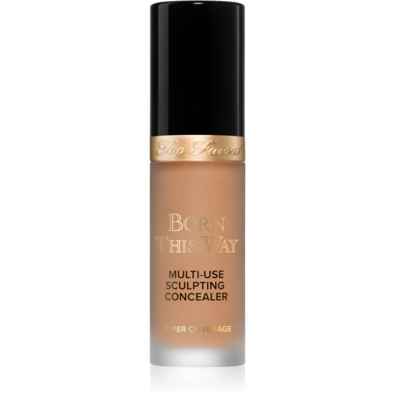 Too Faced Born This Way Super Coverage Multi-Use Concealer tartós korrektor a teljes fedésre árnyalat Warm Sand 13
