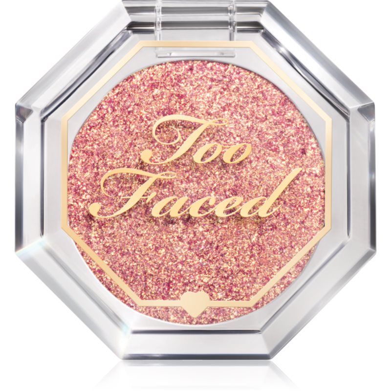 Too Faced Disco Crush High Shine Glitter Eye + Face Sparkle csillogó szemhéjfesték árnyalat Mystic Pink 1.5 g