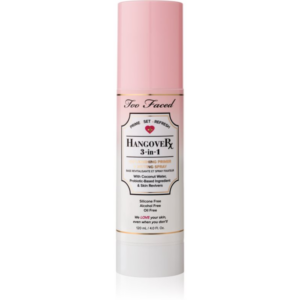 Too Faced Hangover 3-in-1 Replenishing Primer & Setting Spray alapozóbázis és fixálóspray egyben frissítő hatással 120 ml-Ár