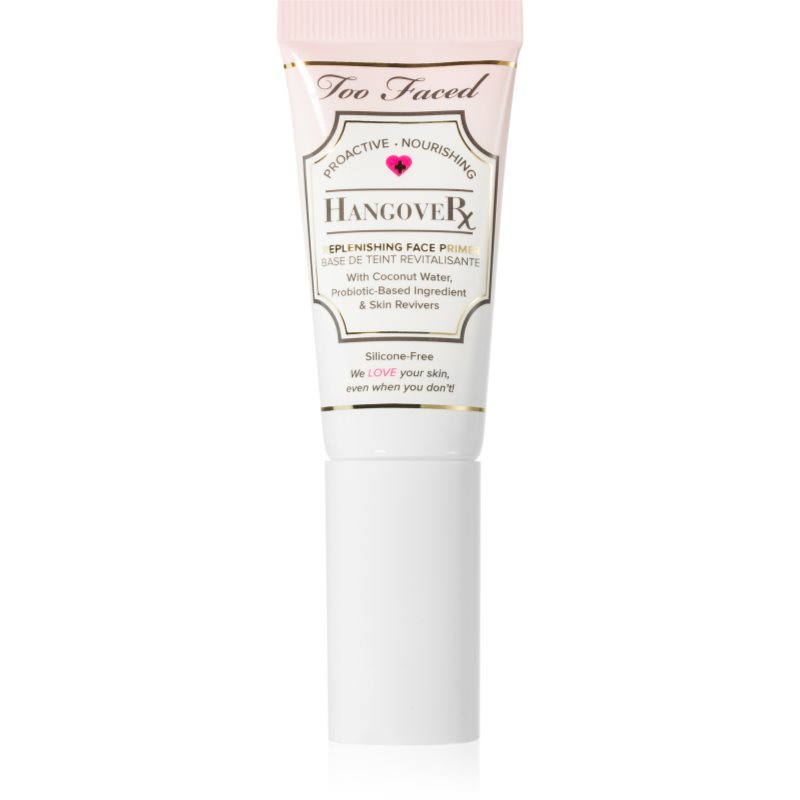 Too Faced Hangover Replenishing Face Primer hidratáló bázis alapozó alá az élénk és kisimított arcbőrért 20 ml-Ár