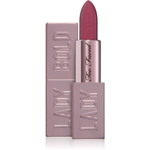 Too Faced Lady Bold Cream Lipstick krémes rúzs a hosszan tartó hatásért árnyalat Committed 3