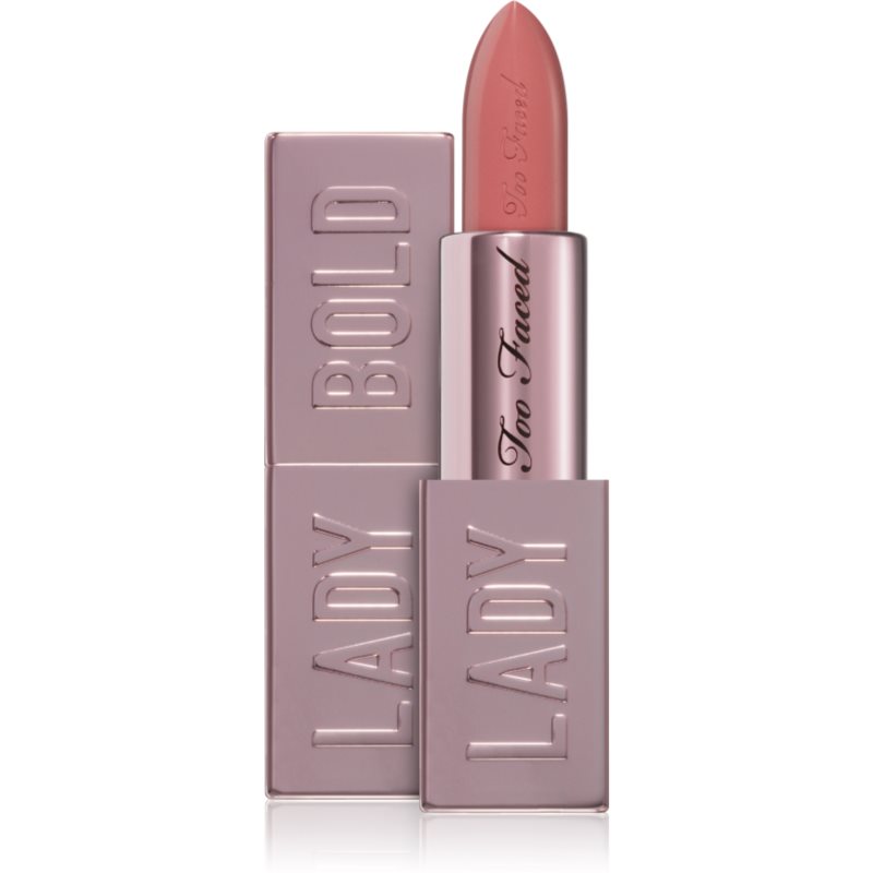 Too Faced Lady Bold Cream Lipstick krémes rúzs a hosszan tartó hatásért árnyalat Dear Diary 3