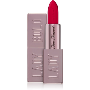 Too Faced Lady Bold Cream Lipstick krémes rúzs a hosszan tartó hatásért árnyalat Hopelessly Devoted 3