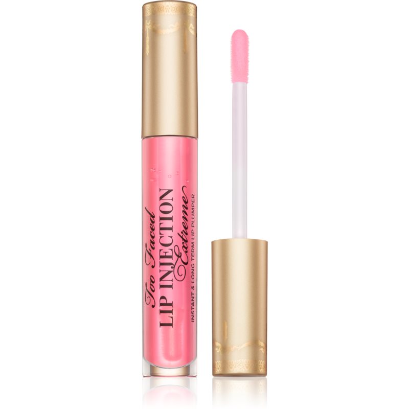 Too Faced Lip Injection Extreme Lip Plumper hidratáló ajakfény nagyobbító hatás árnyalat Bubblegum Yum 4 g-Ár
