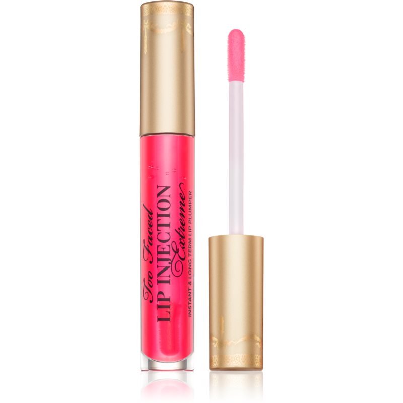 Too Faced Lip Injection Extreme Lip Plumper hidratáló ajakfény nagyobbító hatás árnyalat Pink Punch 4 g-Ár