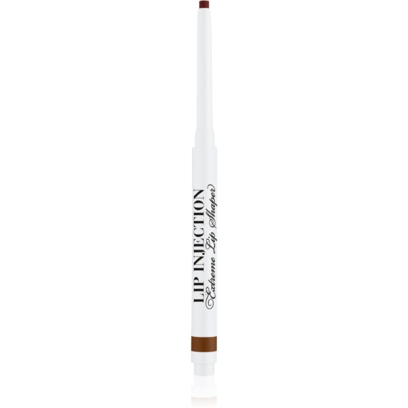Too Faced Lip Injection Extreme Lip Shaper szájkontúrceruza a hosszantartó dús hatásért árnyalat Espresso Shot 0
